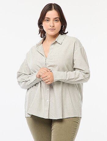 Camisa vaporosa oxford