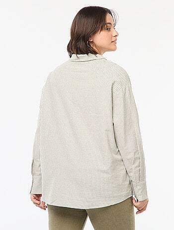 Camisa vaporosa oxford
