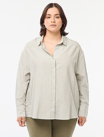Camisa vaporosa oxford