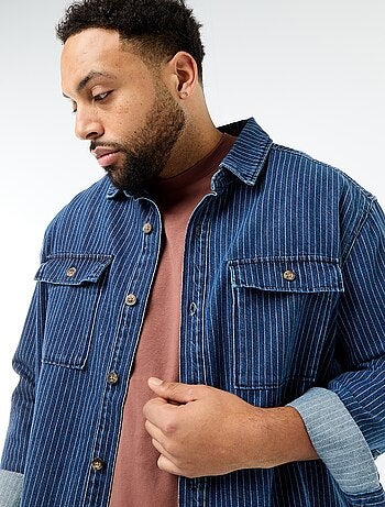 Camisa vaquera a rayas