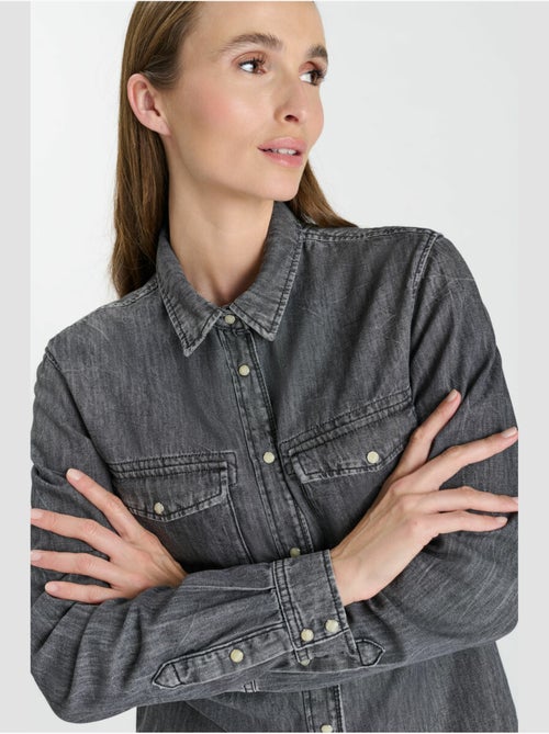 Camisa vaquera barbo - Kiabi Camisa vaquera barbo - Kiabi