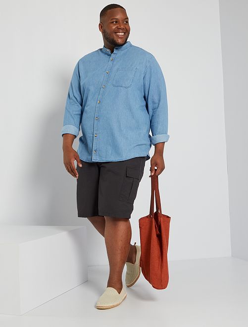 Camisa vaquera tallas grandes - ISCLAUJEANS
