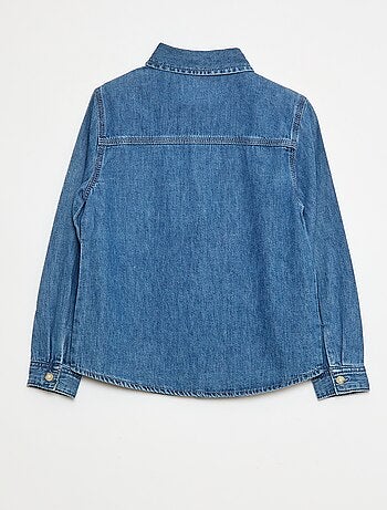 Camisa vaquera de denim