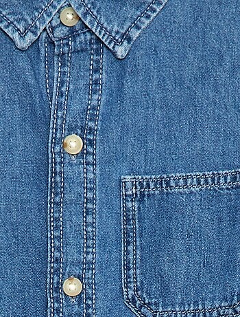 Camisa vaquera de denim