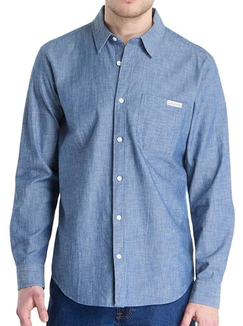 Camisa vaquera de hombre Calvin Klein Jeans - Kiabi Camisa vaquera de hombre Calvin Klein Jeans - Kiabi