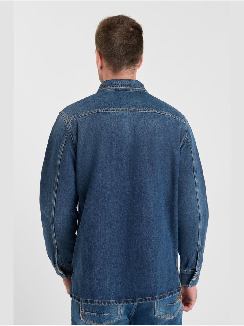 Camisa vaquera HISA Azul - Kiabi