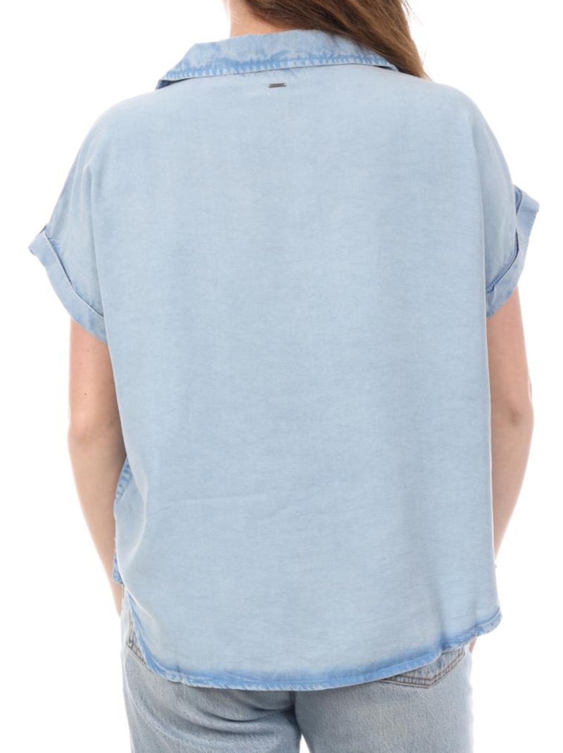 Camisa Vaquera Kaporal para Mujer Azul - Kiabi