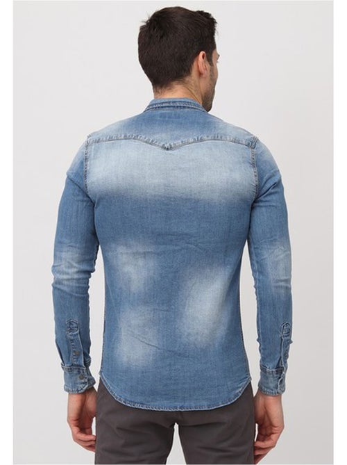 Camisa vaquera Kebello - Kiabi