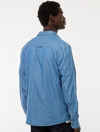 Camisa vaquera lisa
