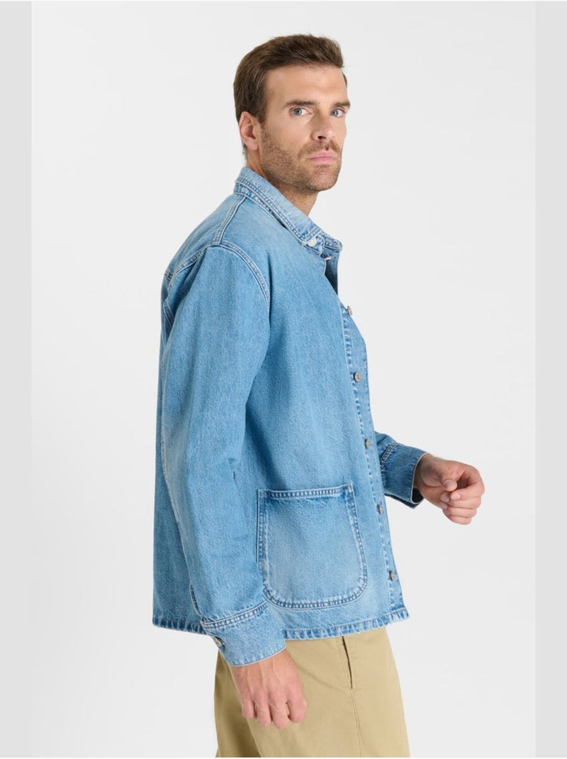 Camisa vaquera MAURI Azul - Kiabi