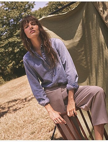 Camisa vaquera, mo fashion