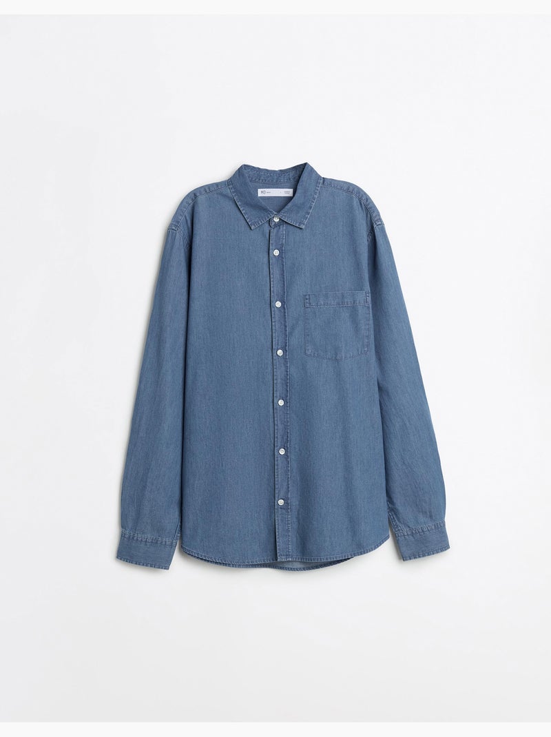 Camisa vaquera, MO Fashion Azul - Kiabi