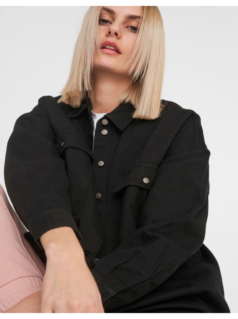 Camisa vaquera Noisy May Negro Negro - Kiabi
