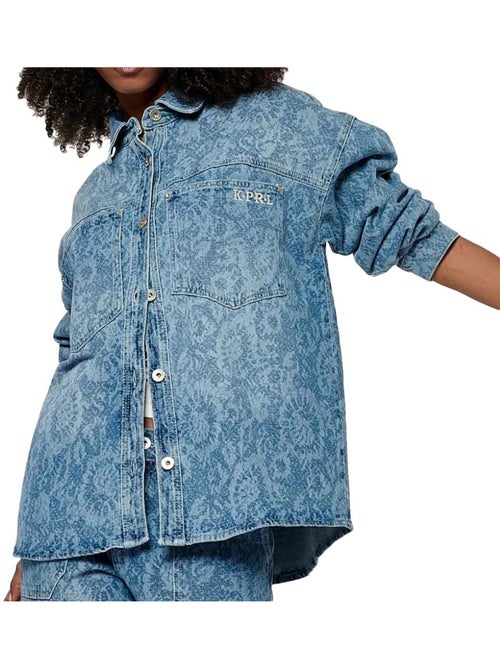 Camisa Vaquera para Mujer Kaporal - Kiabi Camisa Vaquera para Mujer Kaporal - Kiabi