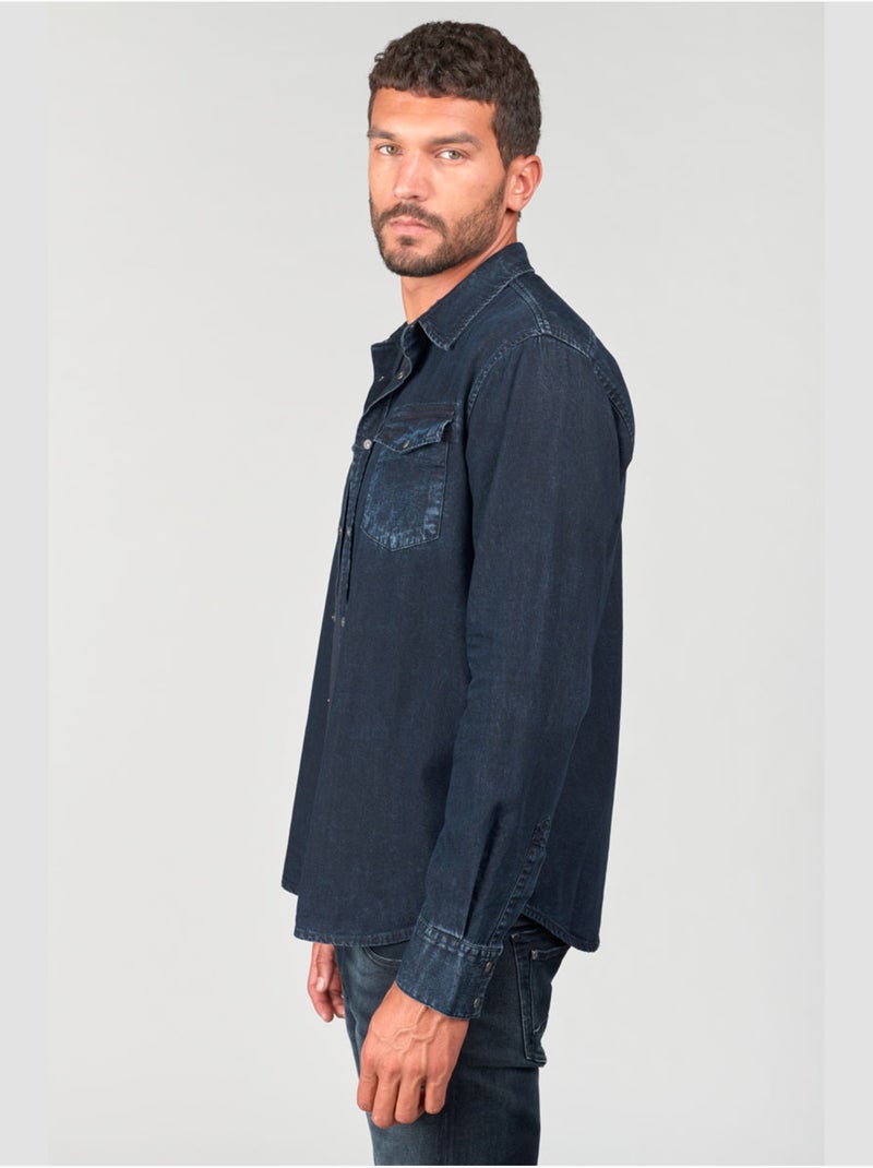 Camisa vaquera PEDRO Azul - Kiabi