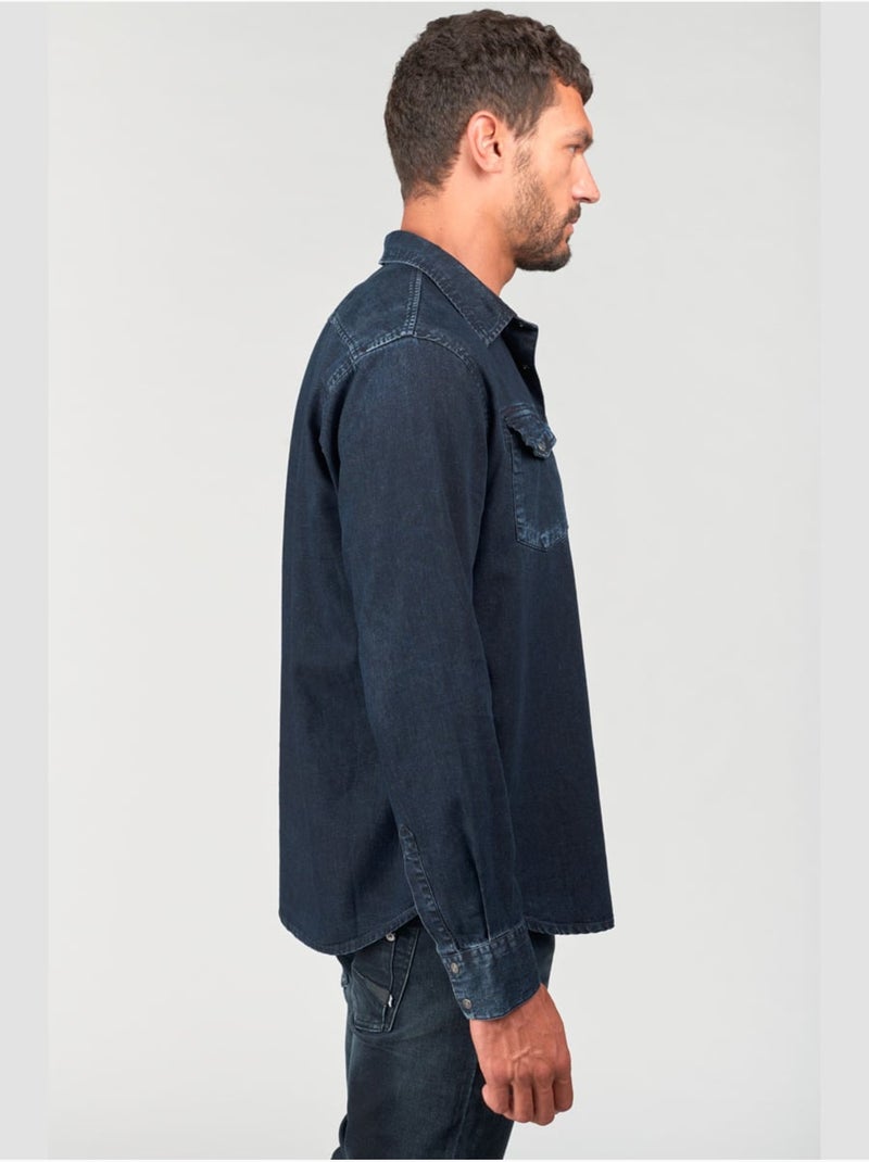 Camisa vaquera PEDRO Azul - Kiabi