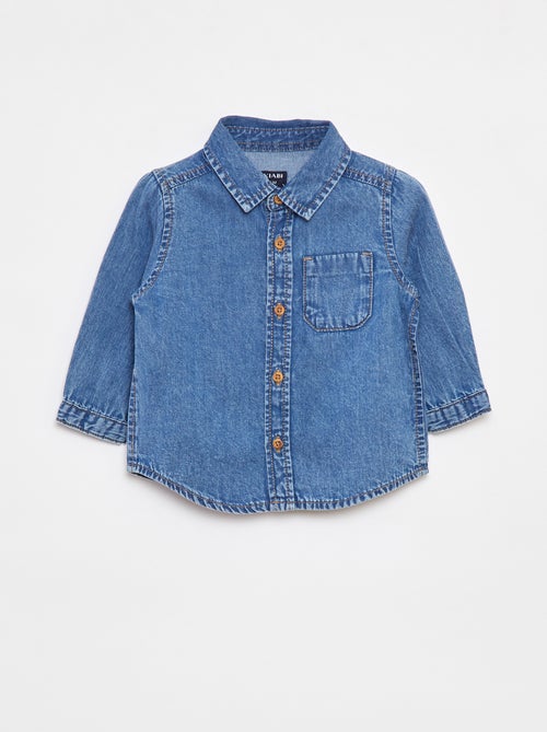 Camisa vaquera regular fit - Kiabi