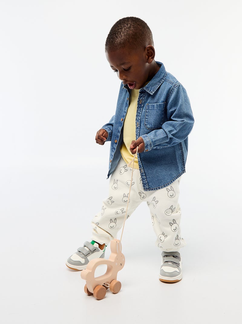 Camisa vaquera regular fit Azul - Kiabi