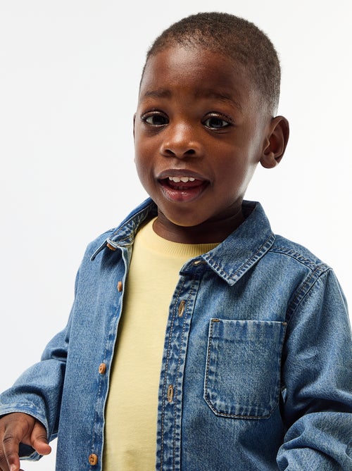 Camisa vaquera regular fit - Kiabi