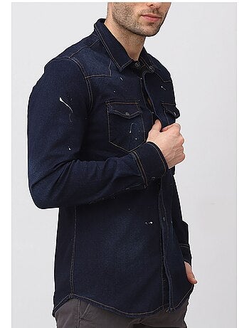 Camisa vaquera slim fit Kebello