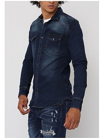 Camisa vaquera slim fit Kebello