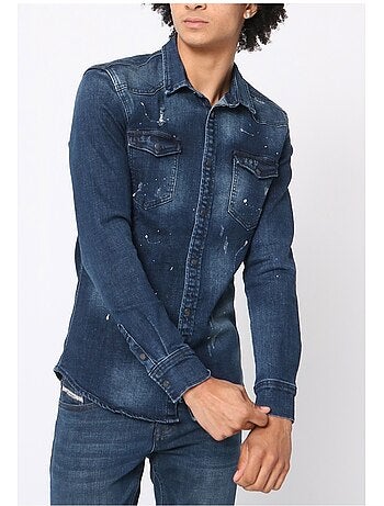 Camisa vaquera slim fit Kebello