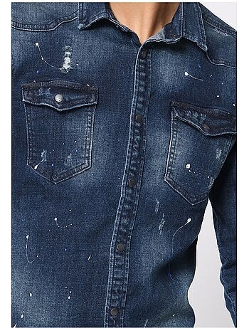 Camisa vaquera slim fit Kebello