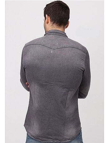 Camisa vaquera slim fit Kebello