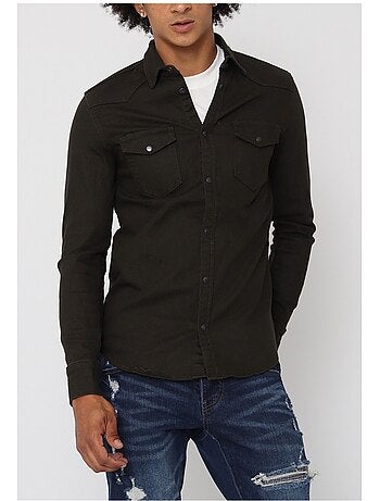 Camisa vaquera slim fit Kebello