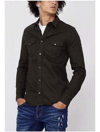 Camisa vaquera slim fit Kebello