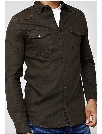 Camisa vaquera slim fit Kebello