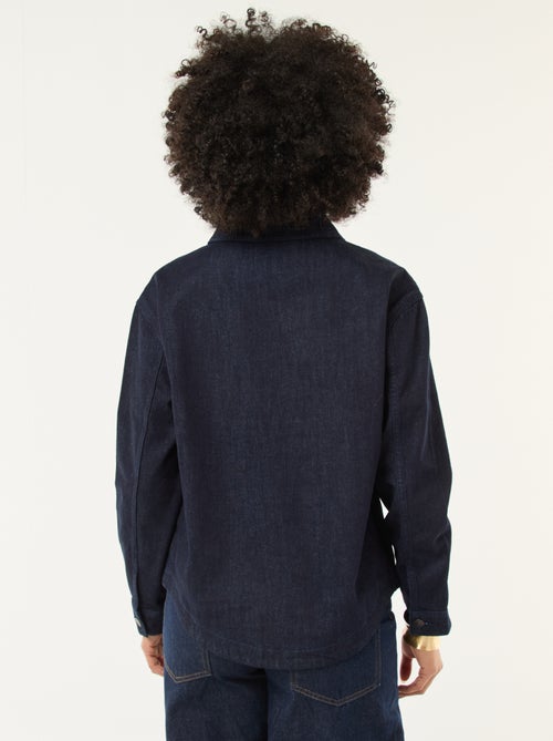 Camisa vaquero de manga larga - Kiabi Camisa vaquero de manga larga - Kiabi