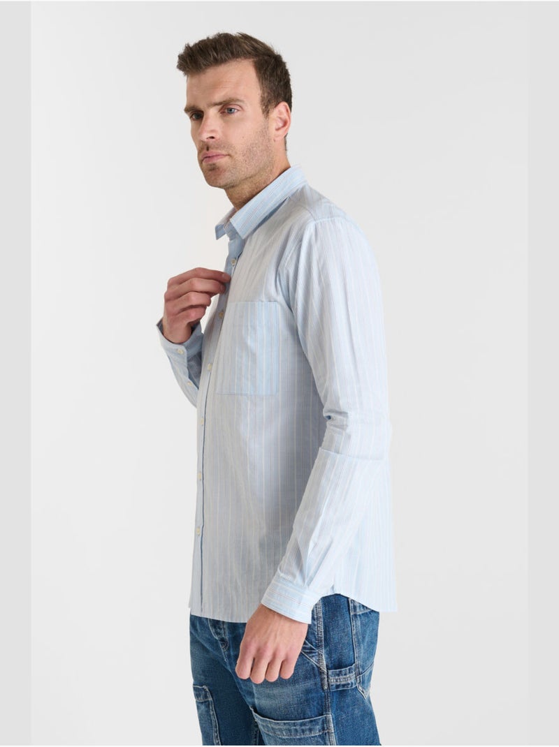 Camisa VARDA Azul - Kiabi