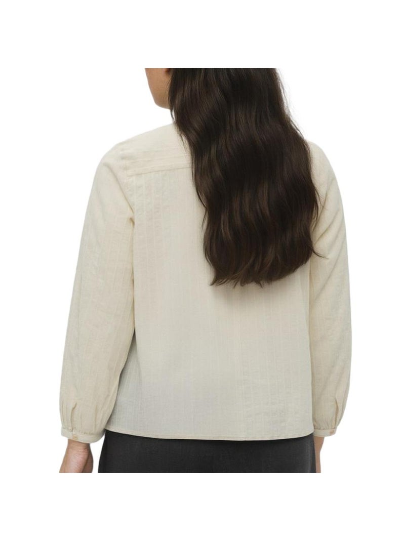Camisa Vero Moda para Mujer Beige - Kiabi