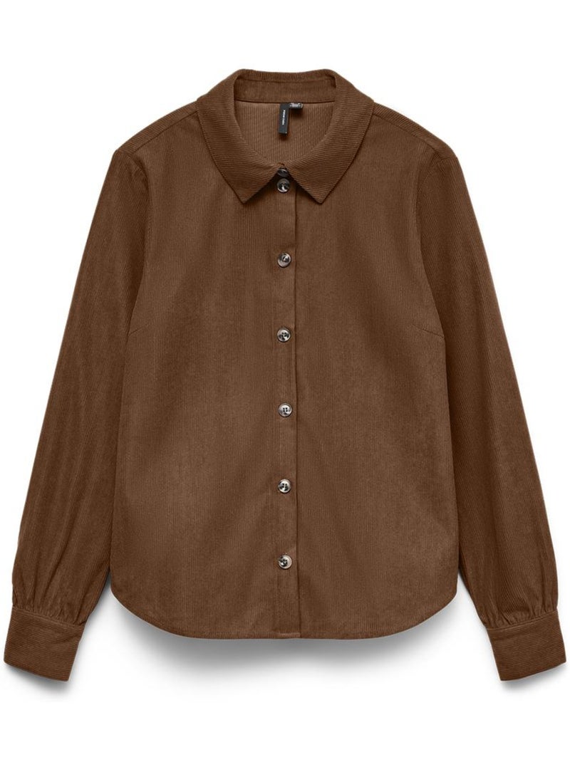 Camisa Vero Moda para Mujer Marrón - Kiabi
