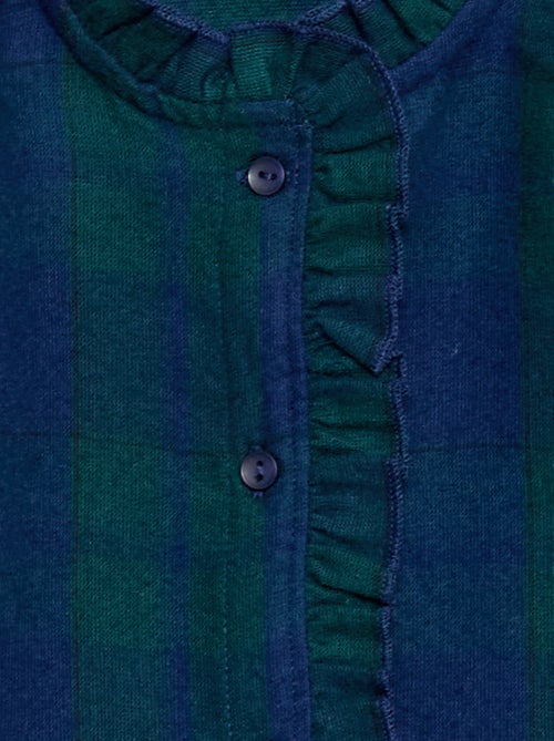 Camisa victoriana de cuadros - Kiabi