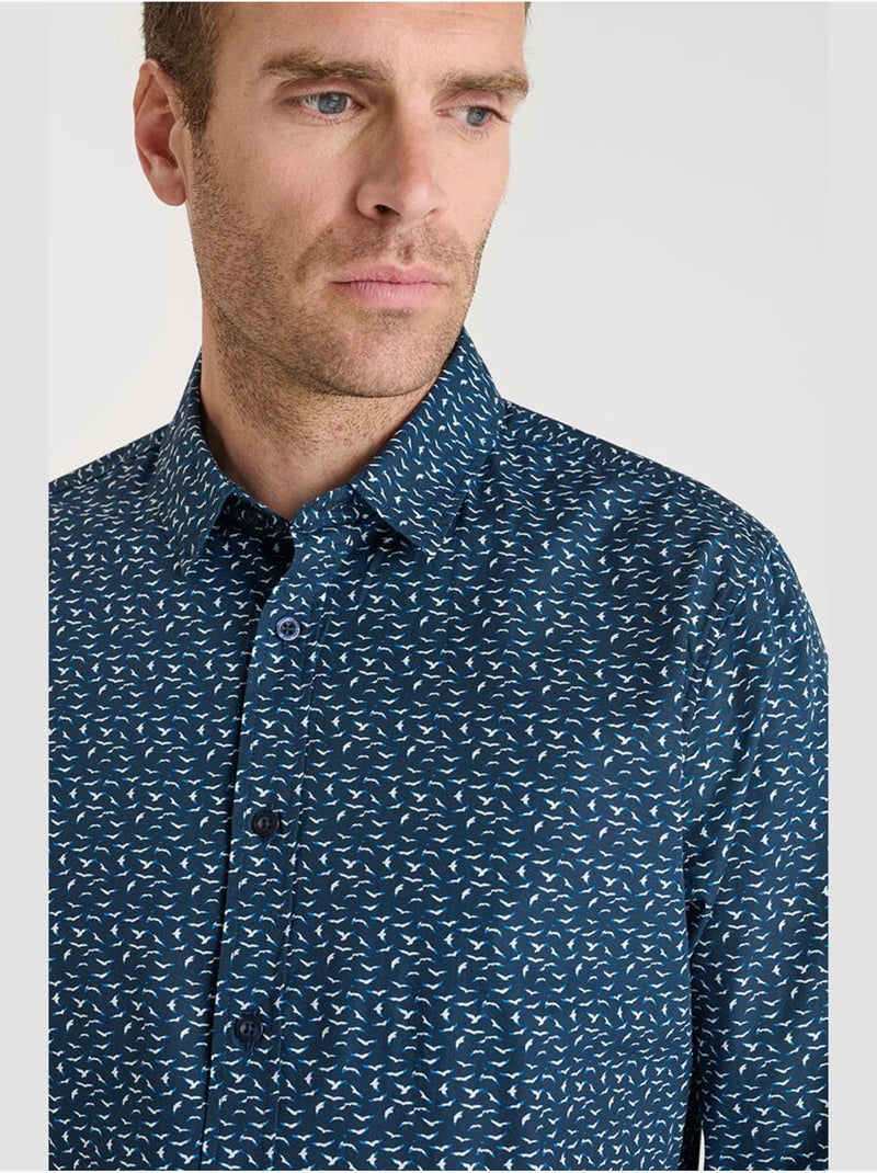 Camisa VOSTAR Azul - Kiabi