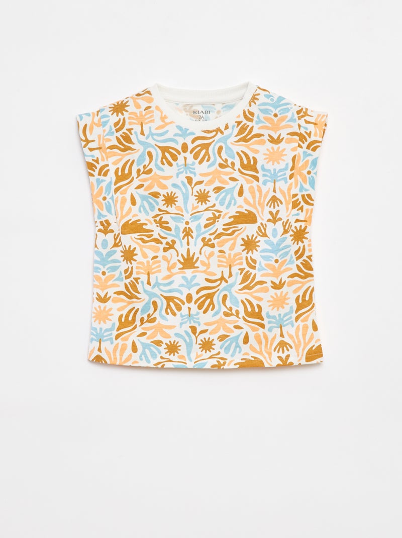 Camiseta - Grafik Edition BLANCO - Kiabi