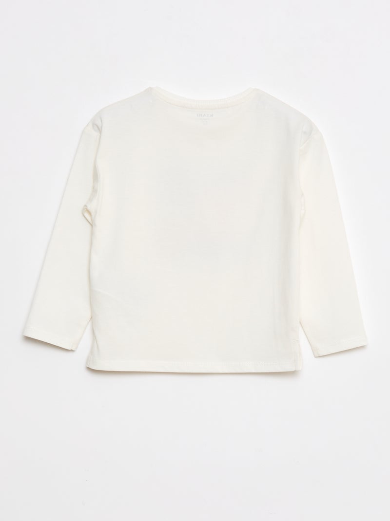 Camiseta - Grafik Edition Blanco - Kiabi