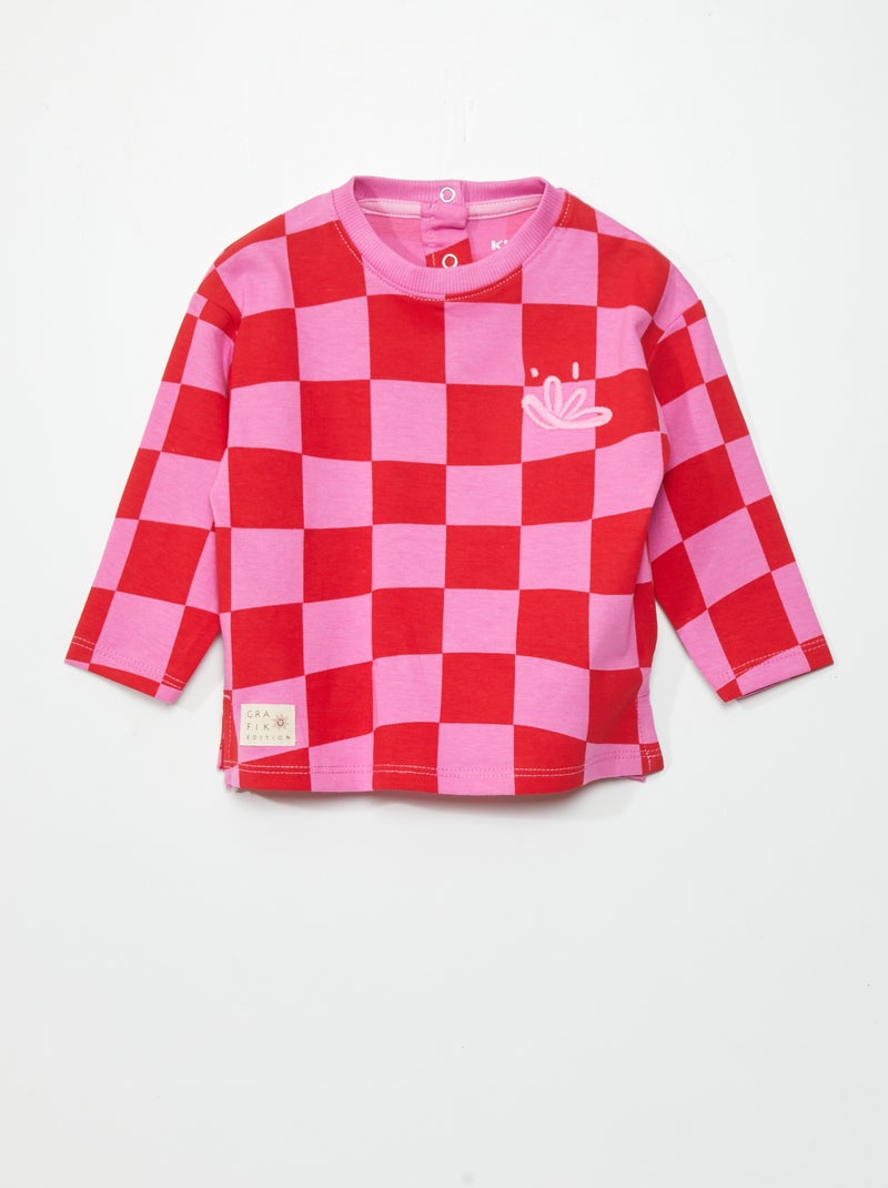Camiseta - Grafik Edition ROSA - Kiabi