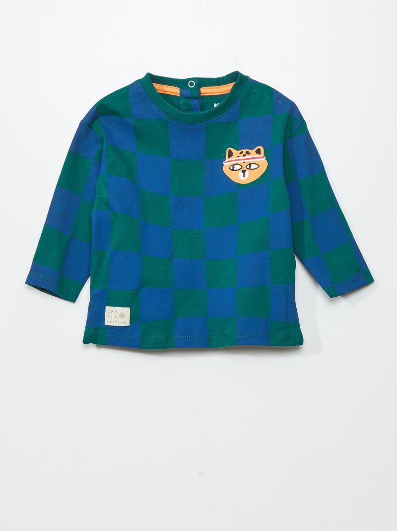Camiseta - Grafik Edition VERDE - Kiabi