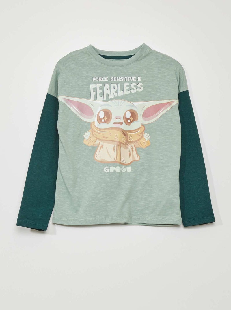 Camiseta 2 en 1 'Star Wars' VERDE - Kiabi