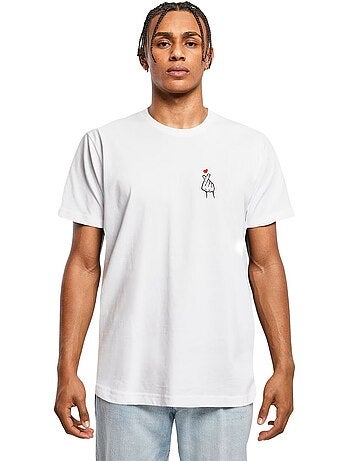 Camiseta 2.0 diseño signo de amor para hombre - mister tee