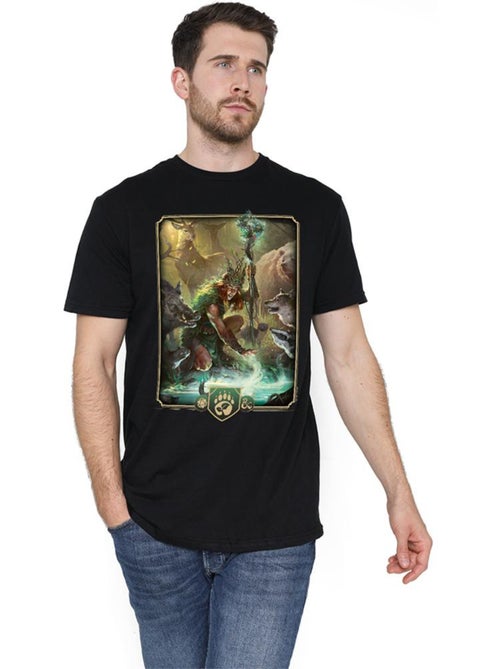 Camiseta 2024 de druida diseño arte clave para adultos unisex - dungeons & dragons - Kiabi