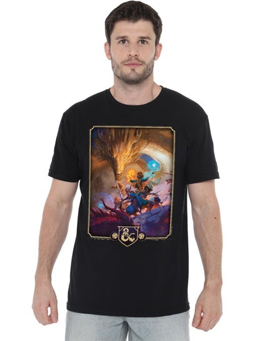 Camiseta 2024 diseño portada del manual del jugador para adultos unisex - dungeons & dragons - Kiabi Camiseta 2024 diseño portada del manual del jugador para adultos unisex - dungeons & dragons - Kiabi