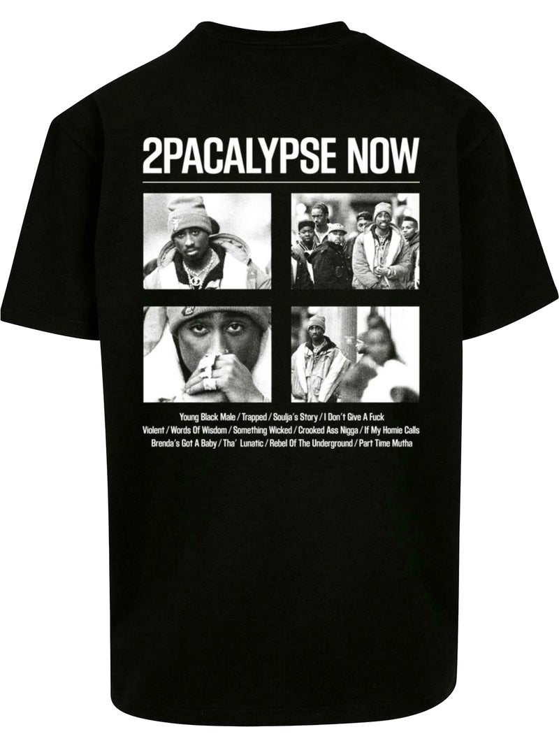 Camiseta 2pacalypse now diseño tupac shakur para hombre - mister tee Negro - Kiabi