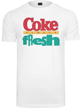 Camiseta 90's logo diseño coca cola para hombre - merchcode