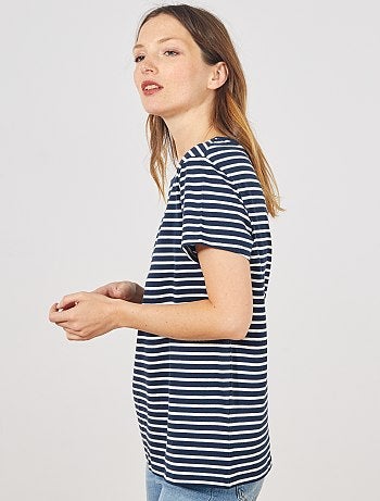 Camiseta a rayas - Kiabi