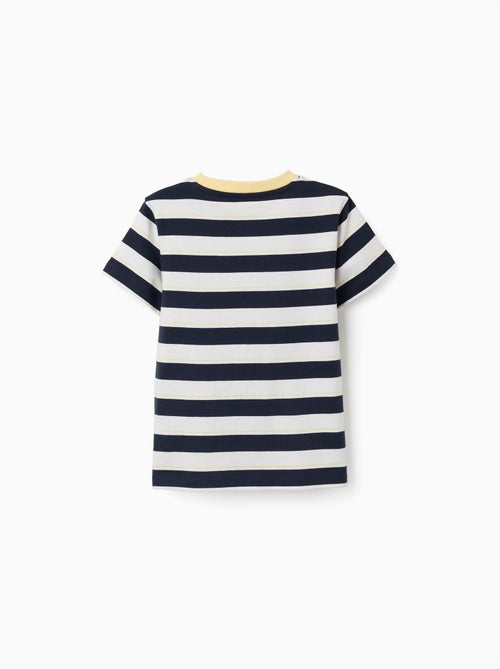 Camiseta a rayas de algodón - Kiabi