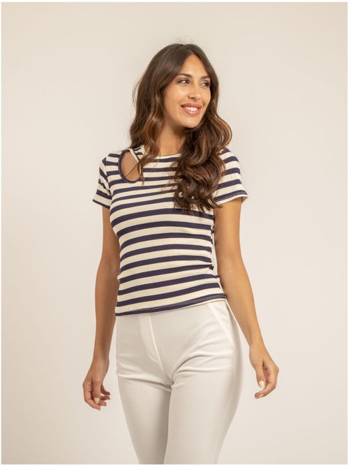 Camiseta a rayas FEDERINE - Kiabi